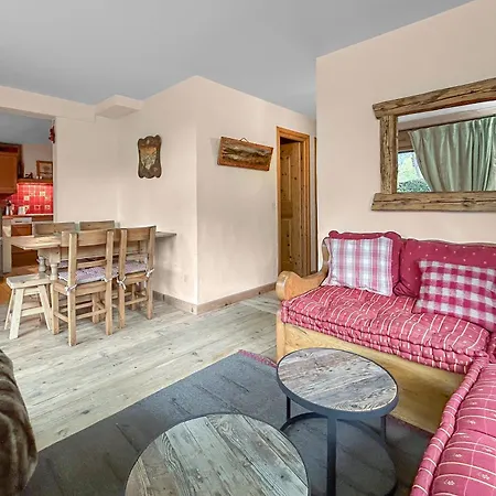 Lägenhet Cosy T3 Avec Terrasse, Jardin & Garage Megève